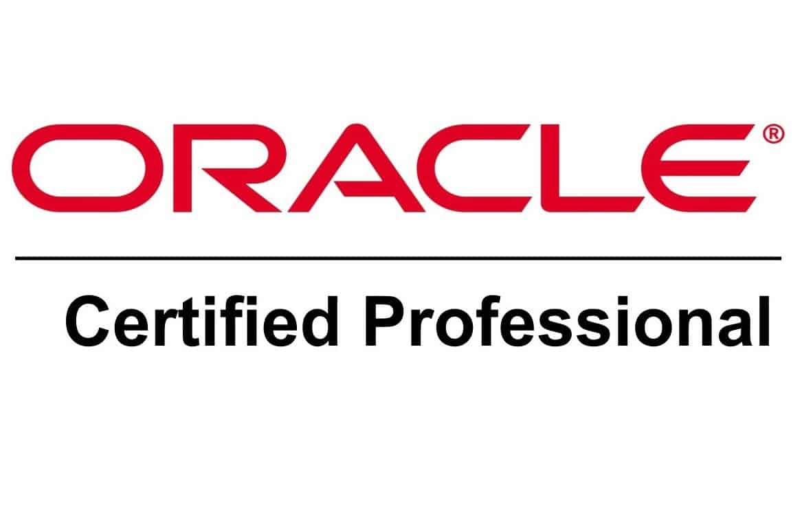 Certificazione Oracle professional partner